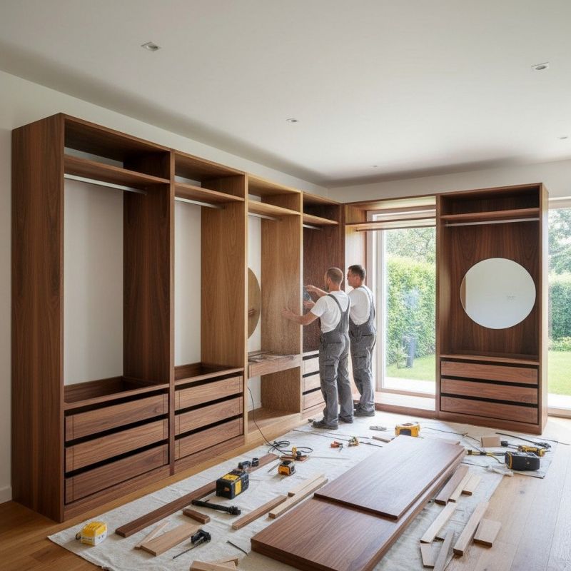 Mudroom Carpentry Installation in Frederick, MD